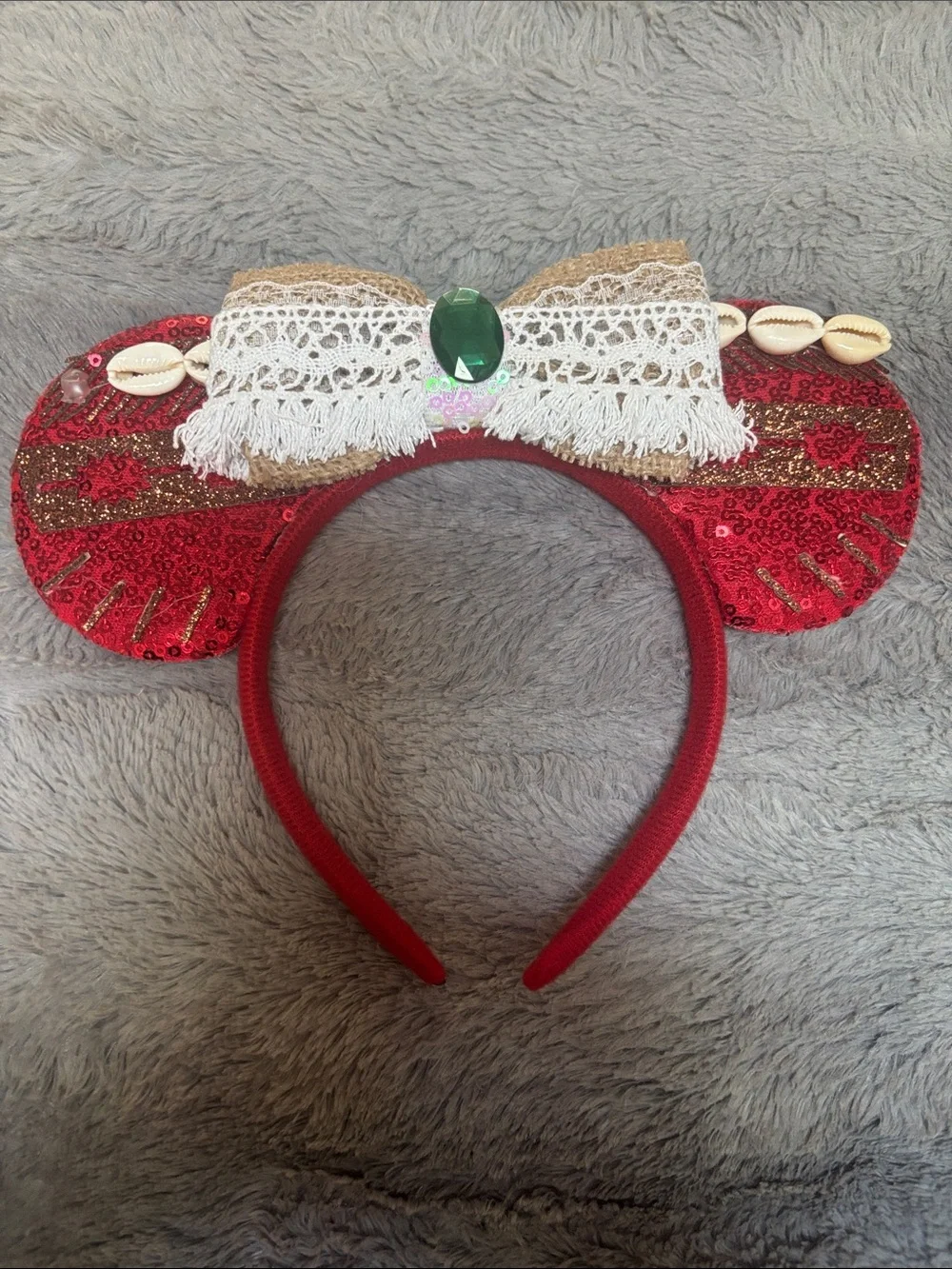Polka Dot Mouse Ears Headband - set of 4